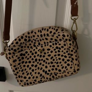 Madewell spotted camera bag